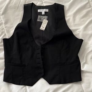 New York & Company Black Vest